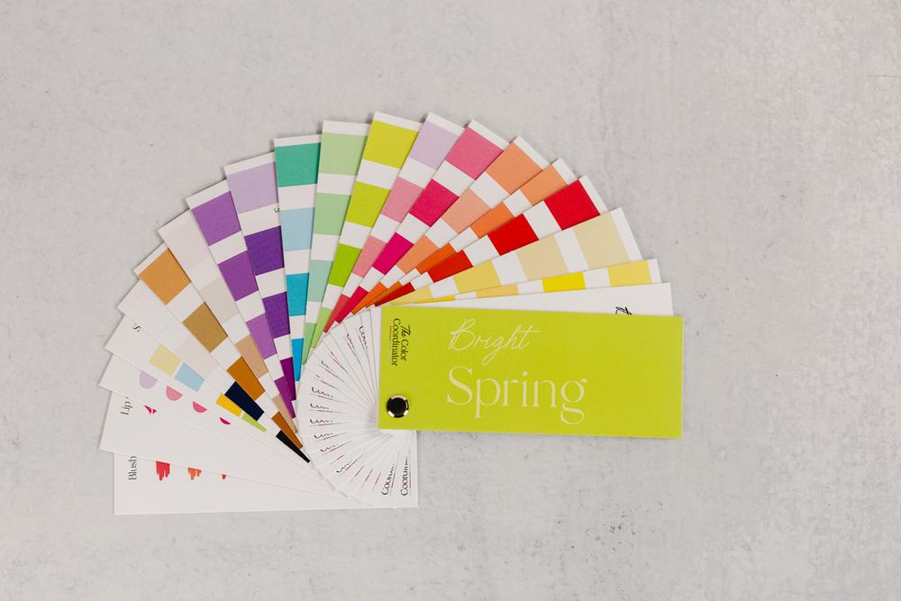 Bright Spring Swatch Book
