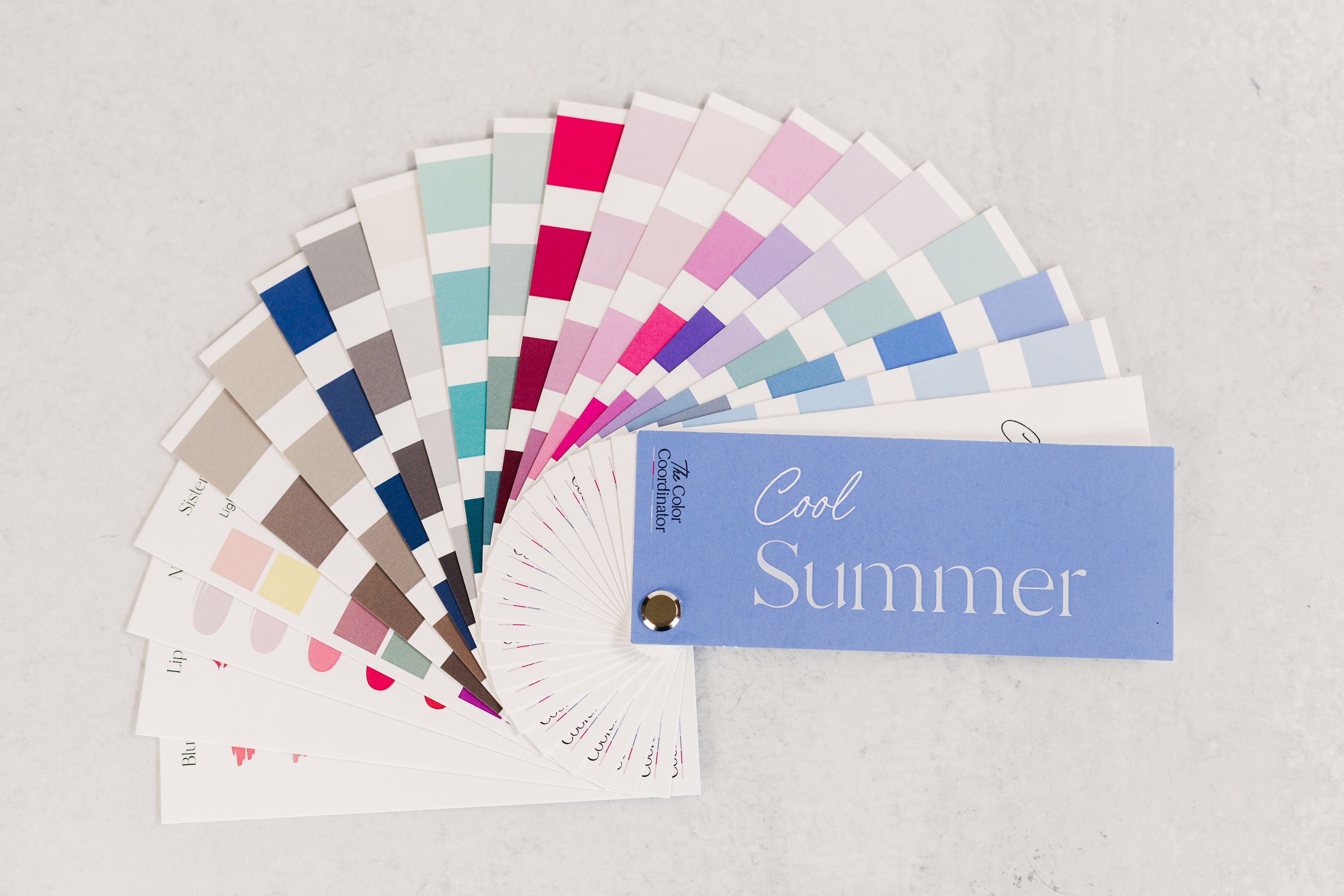 Cool Summer Swatch Book
