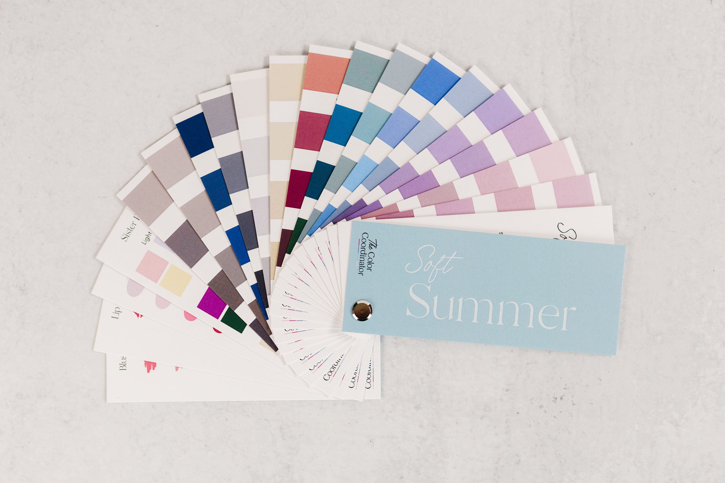 Soft Summer Swatch Book