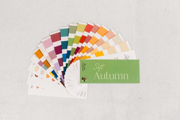 Soft Autumn Swatch Book