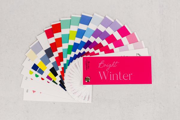 Bright Winter Swatch Book